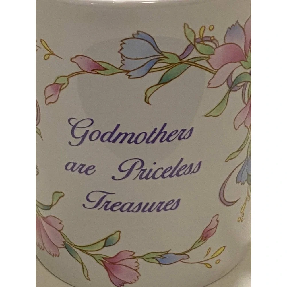 Russ Berrie Godmothers Are Priceless Treasures Coffee Cup Mug‎
